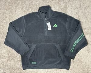 Adidas Mercedes AMG Petronas F1 Sherpa Fleece Pullover Mens XL NWT JX8779